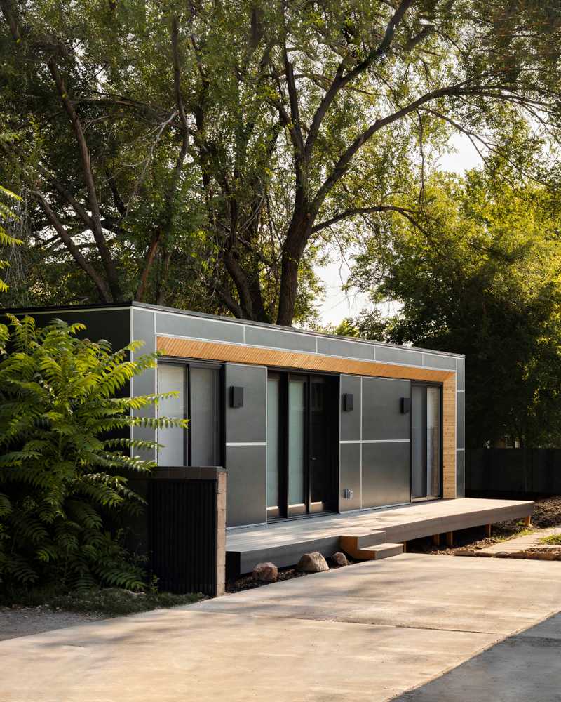 Prefab ADU exterior feature