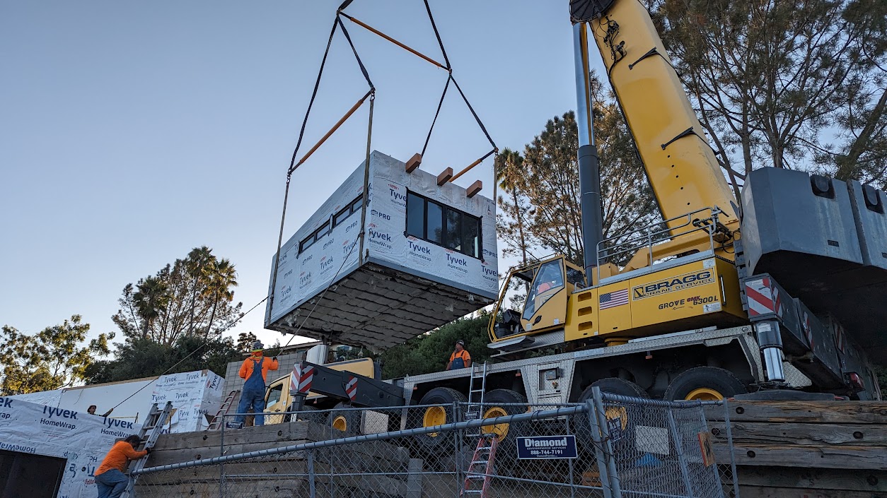 300sf. Studio ADU getting set