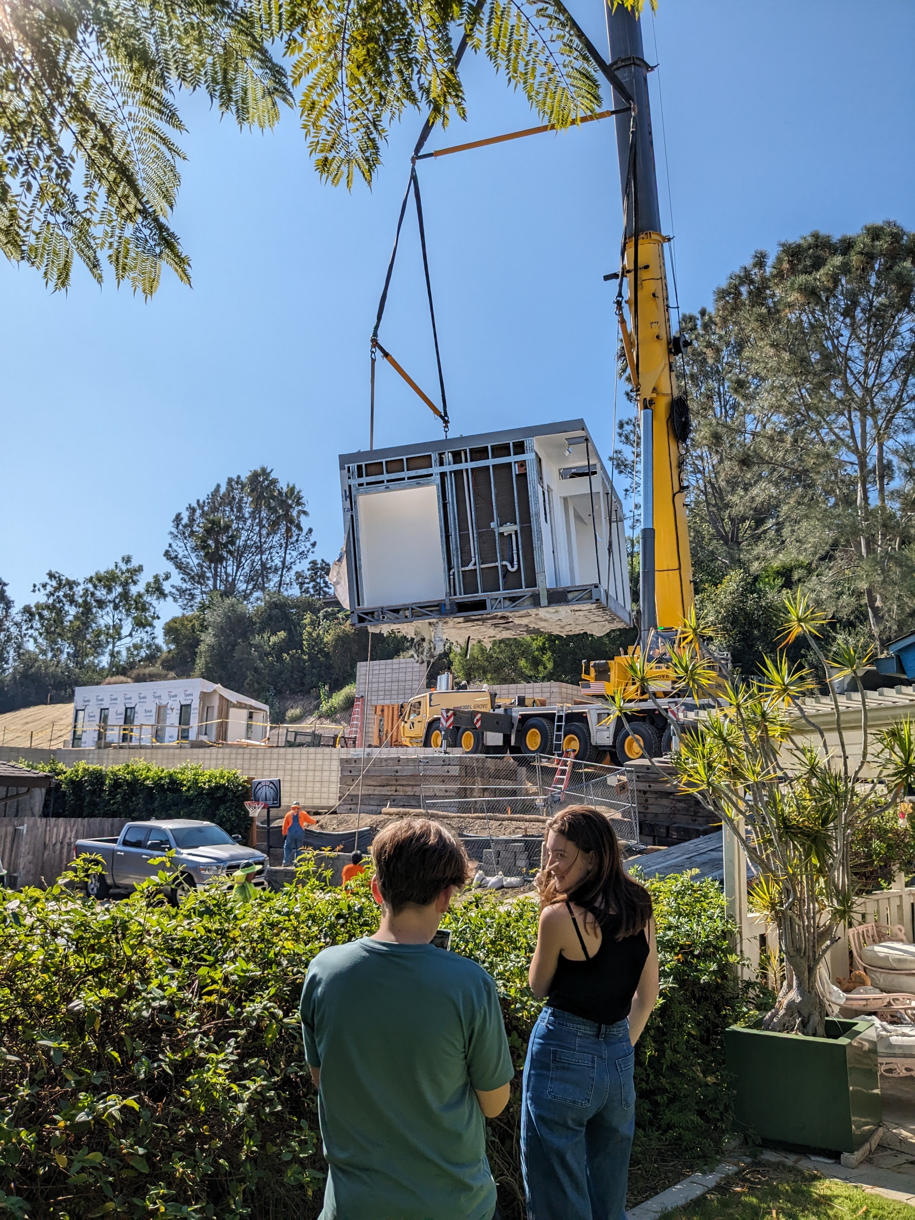 Prefab Home install in Southern California